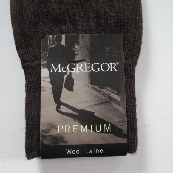 3 Pairs Mens Socks McGregor Wool Cotton NWT no stretch - Picture 10 of 10